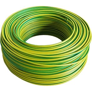 Laidas H07V-K 1x6 mm² geltonai žalias - Airoxa.eu