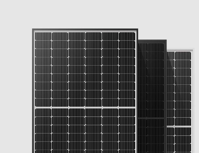 Leapton 550W Black Frame Bifacial - Airoxa.eu⎮Saulės elektrinės⎮Šilumos siurbliai⎮Kondicionieriai⎮Pigiau!